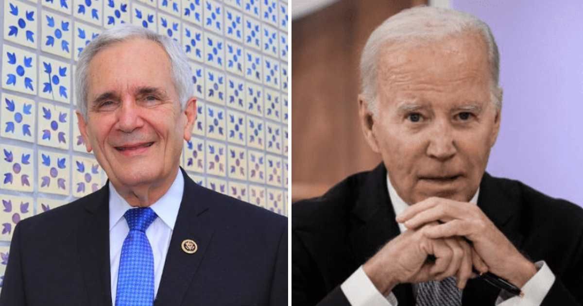 Lloyd Dogget became the first House Democrat to publicaly call Joe Biden to step down from 2024 presidential race (doggett.house.gov, Getty Images)