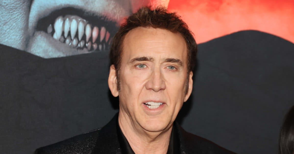 Nicolas Cage said the opportunity to star in a television series gave him the chance to experiment with long scenes (Getty Images)