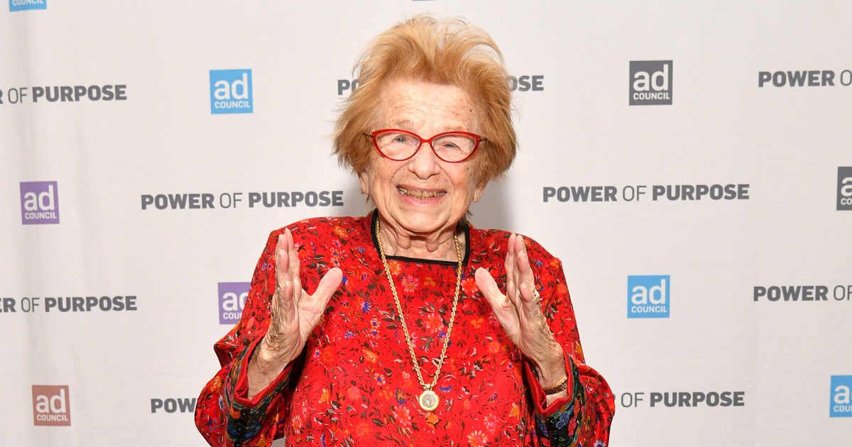 Dr Ruth Westheimer was born Karola Ruth Siegel on June 4, 1928, in Wiesenfeld, Germany (Dia Dipasupil/Getty Images)