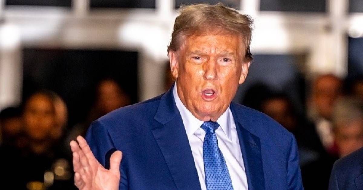 Donald Trump's team has been putting out statements amid the backlash over his Arlington National Cemetery visit (Getty Images)