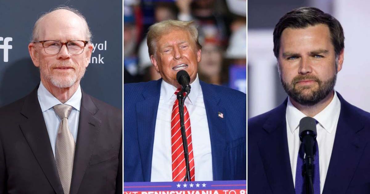 'Hillbilly Elegy’ director Ron Howard was 'concerned' over the Trump-Vance rhetoric (Emma McIntyre/WireImage, Getty Images)