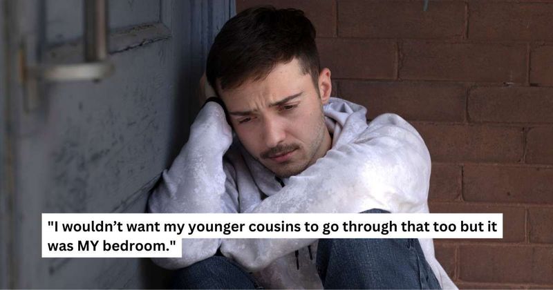 'AITA for refusing to sleep in the basement to accommodate my cousins in my room during their stay?'