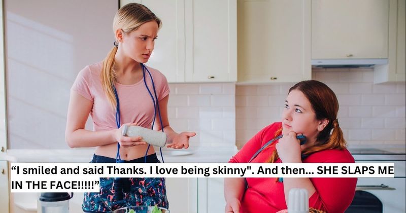 'AITA for letting a plus-size woman know that I love my skinny appearance?'