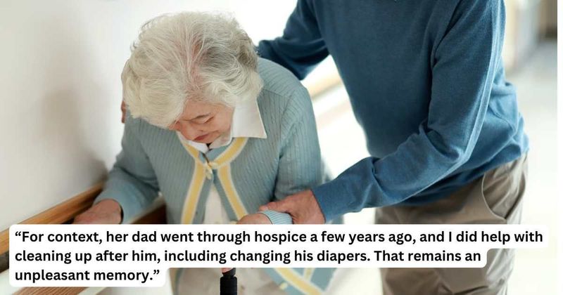 ‘AITA for declining to change my old and ailing mother-in-law’s diapers?’