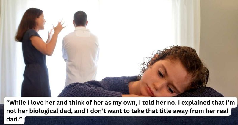 ‘AITA for not allowing my stepdaughter to call me dad?’