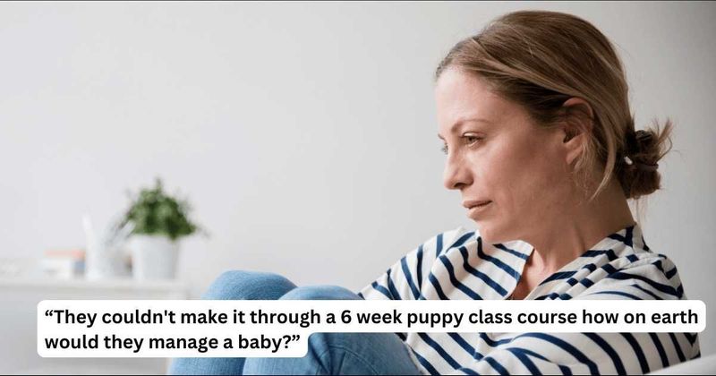 'AITA if I suggest that a baby is 100 times more work than puppies, since my partner wants one?'