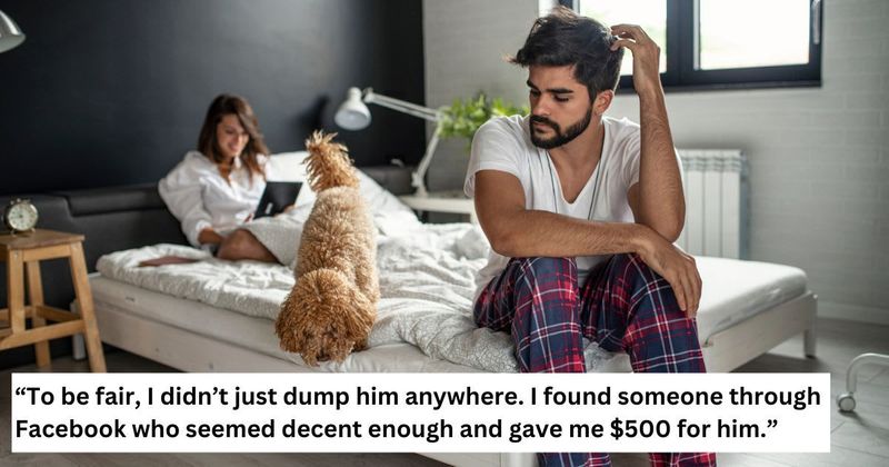 ‘AITA for selling ex’s dog for $500 after she left it in my house without my consent?’