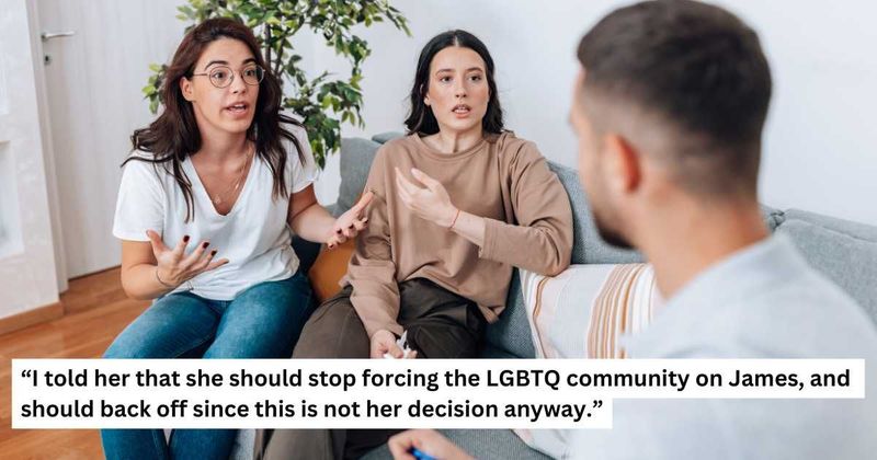 'AITA for telling my step-siblings that they should stop forcing the LGBTQ community on my brother?' 
