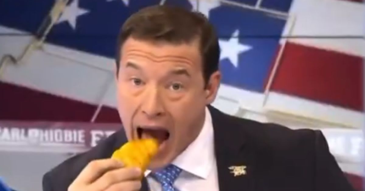 NewsMax host Carl Higbie draws flak as he eats tacos live on air while talking about deporting immigrants