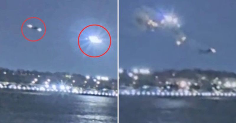 Chilling ATC audio reveals Black Hawk helicopter was alerted to plane's presence minutes before collision