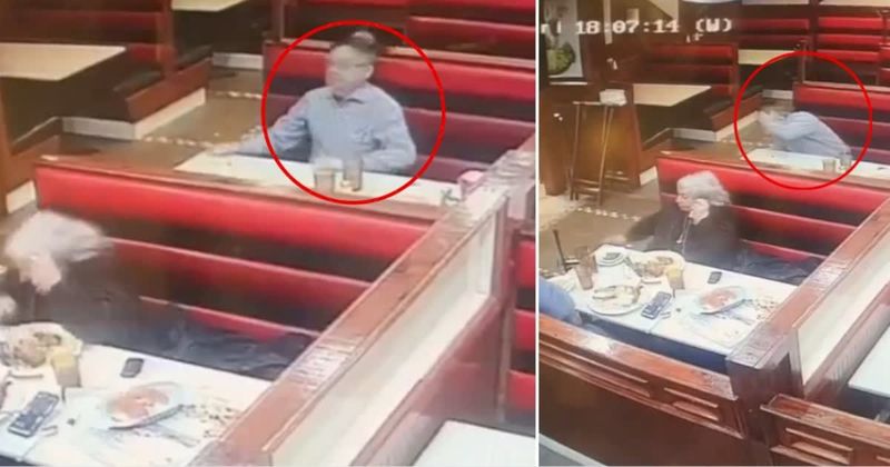 Terrifying video shows man at diner being hit by Philadelphia plane crash debris