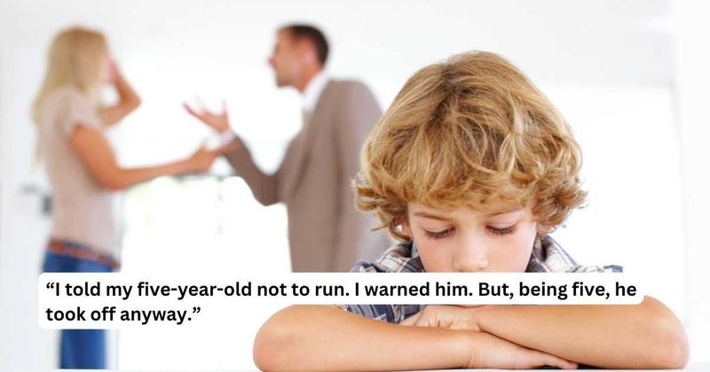 'AITA for letting my five-year-old get hurt on an adventure as my ex is now pushing for full custody?'