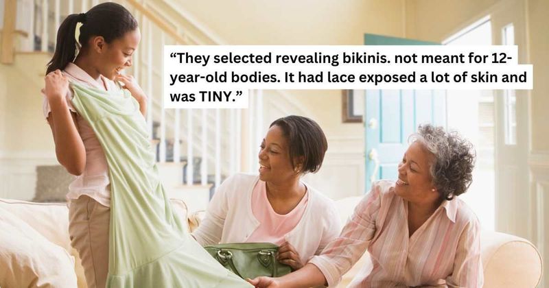 'AITA for telling my aunt and mom the clothing they were buying wasn't age-appropriate?'