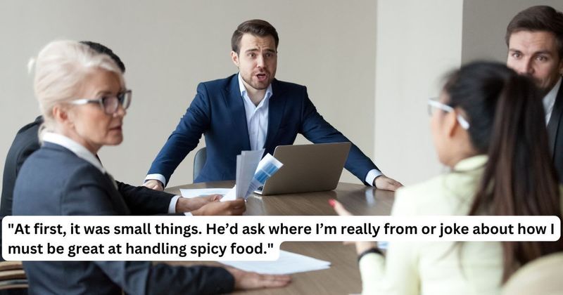 'AITA for confronting coworker over racist joke and making them uncomfortable?'