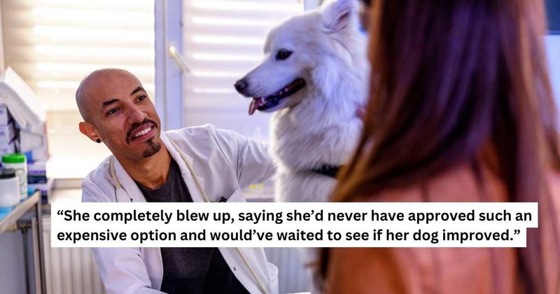 'AITA for taking my friend’s sick dog to an expensive vet and leaving her with a $1,400 bill?'