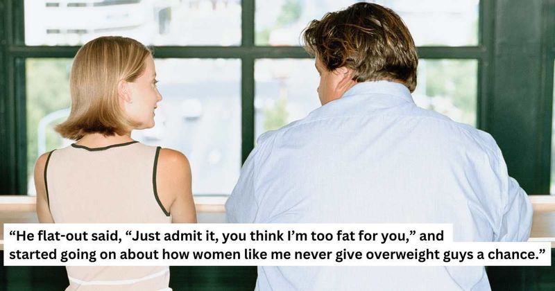 'AITA for rejecting a guy without telling him I’m not attracted to him because of his weight?'