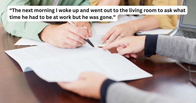 'AITA for serving my ex divorce papers at his job a day before he thought he was coming back home?'