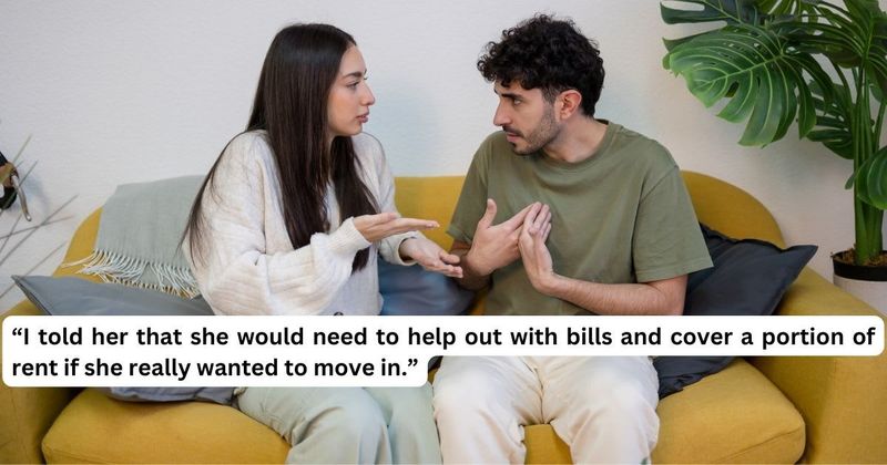 'AITA for asking my girlfriend to pay equal share of rent when she talked about moving in with me?