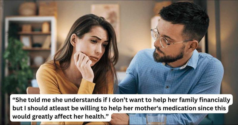 'AITA for deciding to stop paying for my mother-in-law’s medication due to my in-laws’ irresponsibility?'