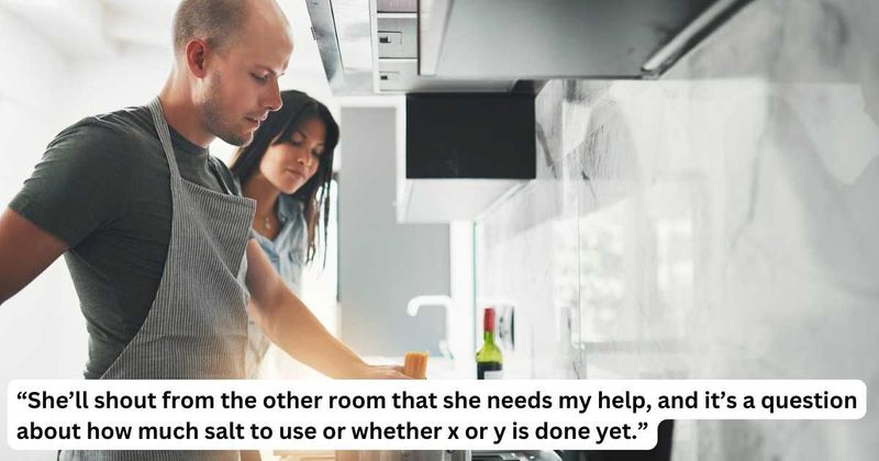 ‘AITA for telling my wife to stop asking me to help with dinner?’