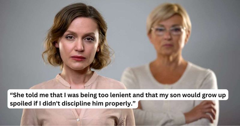 'AITA for confronting my mother-in-law over her criticism of my parenting in front of my child?'