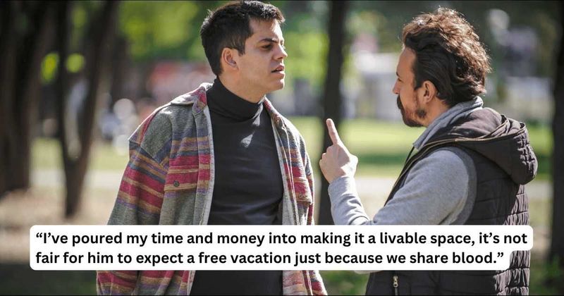 'AITA for asking my brother to pay for using family cabin after he refused to help with the renovation?'