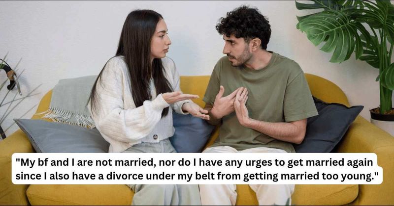 'AITA for still referring to my late spouse as husband despite my boyfriend not liking it?'