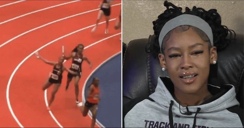 High school runner who smacked rival’s head with baton breaks silence but Internet is unwilling to listen