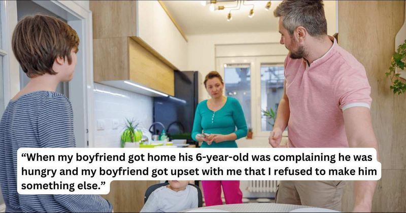 'AITA for telling my boyfriend's children to eat what's served or go without dinner?'