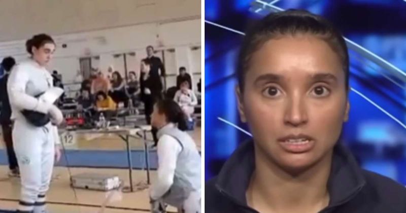 Female fencer admits she feared 'losing friends' and her career before protest against trans opponent