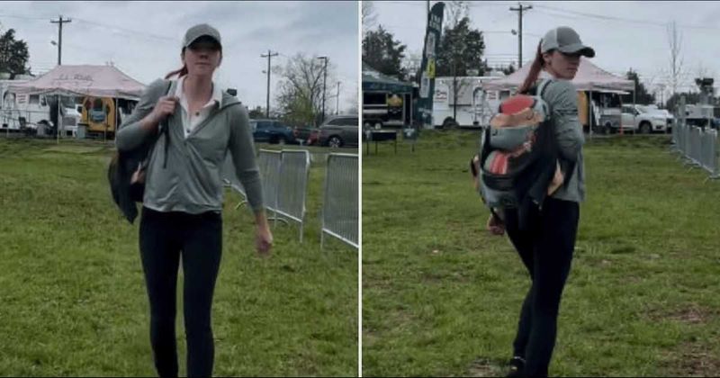 Women’s disc golfer refuses to compete against trans rival as video shows her storming off the tournament