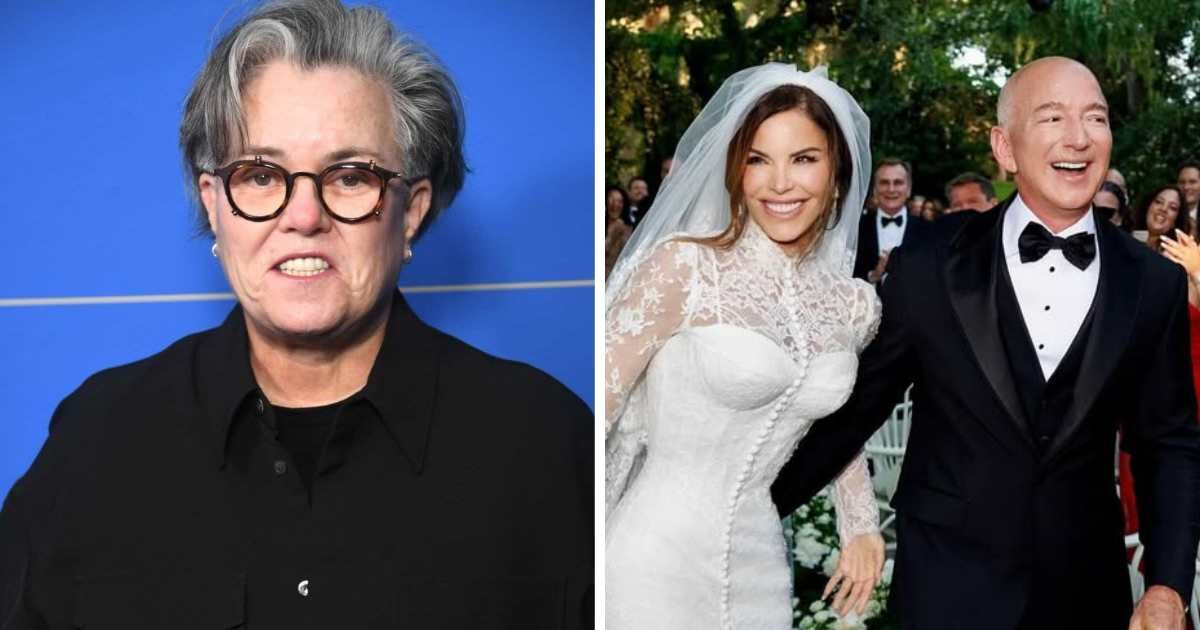 Rosie O’Donnell says Jeff Bezos sold his soul for ‘fake fembot’ Lauren Sanchez in brutal wedding rant