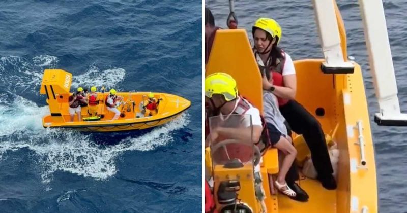 Hero dad dives off Disney cruise's 4th deck to save daughter, treads water for 20 minutes before rescue