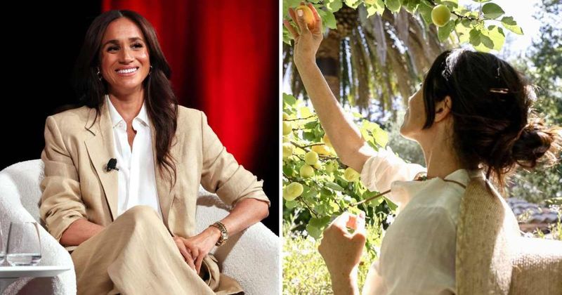 Meghan Markle faces flak as fans spot bizarre detail in her fruit-picking picture: 'She's such a fraud'