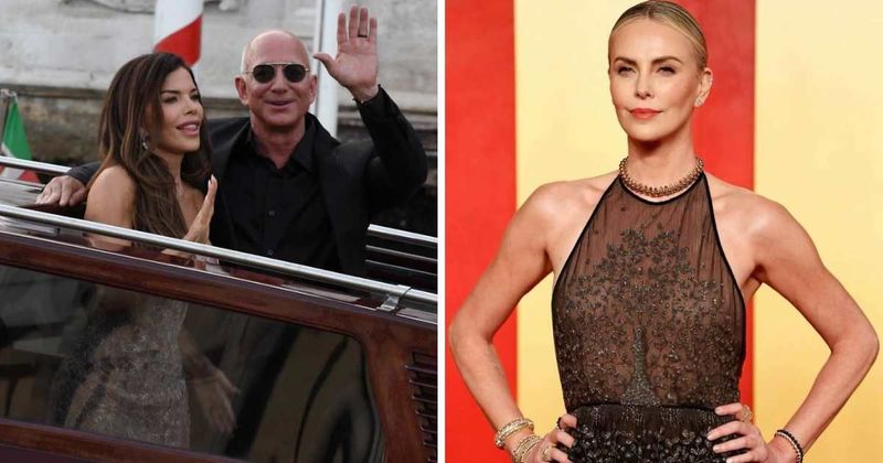 Jeff Bezos and Lauren Sanchez ‘livid’ over Charlize Theron’s criticism of their lavish Venice wedding