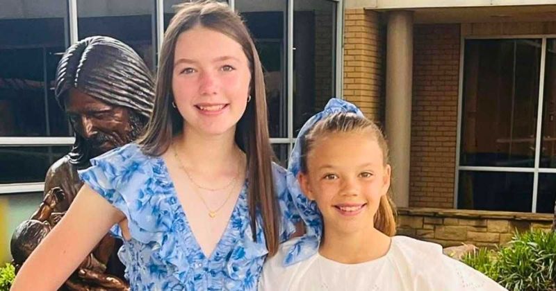 Two sisters found dead in Texas floods with 'hands locked together' as grandparents remain missing
