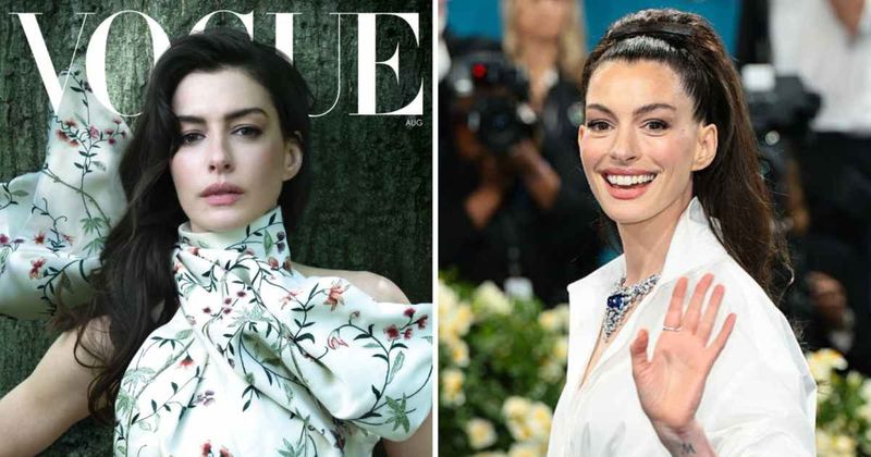 Anne Hathaway’s Vogue cover faces backlash over poor editing: 'They just copy-pasted her into picture'