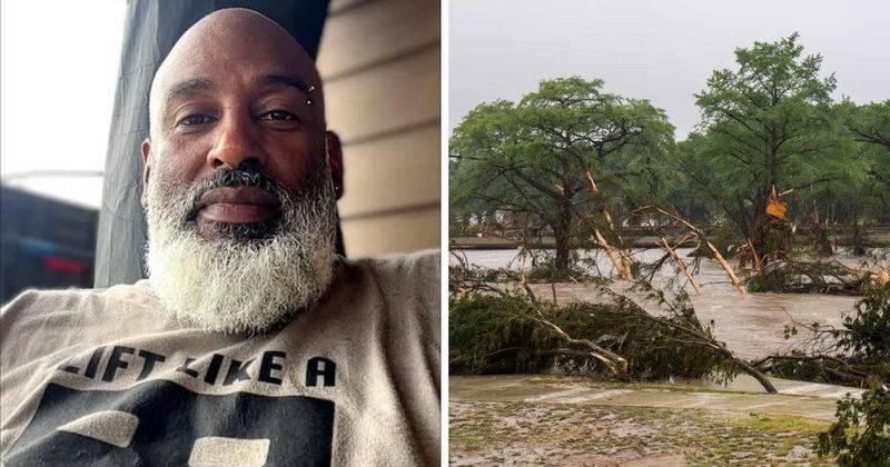 Veteran's son hails him after he dies delivering medicine amid Texas floods: 'He was a hero'