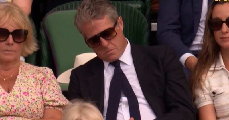 Hugh Grant goes viral for dozing off at Wimbledon during 'epic' tiebreak: ‘One of the most expensive naps’