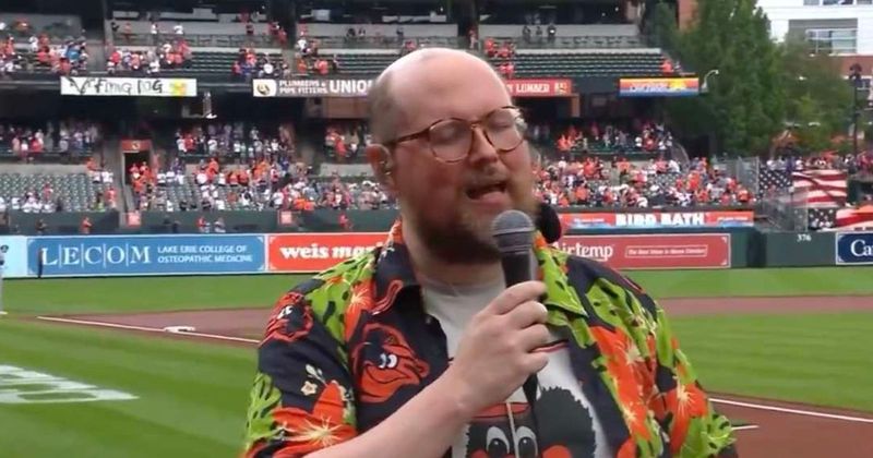 Electronic musician Dan Deacon slammed for 'worst rendition' of National Anthem before Orioles game