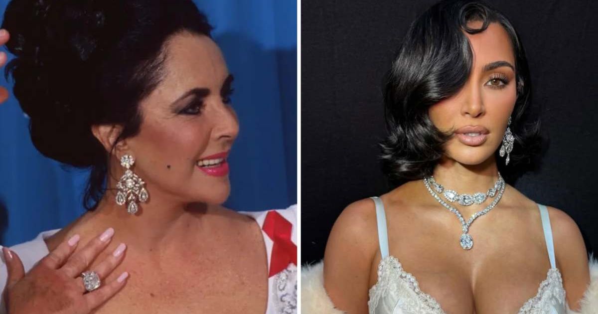 Kim Kardashian flaunts Elizabeth Taylor’s $400K earrings days after unsuccessful bid for $10M Birkin bag