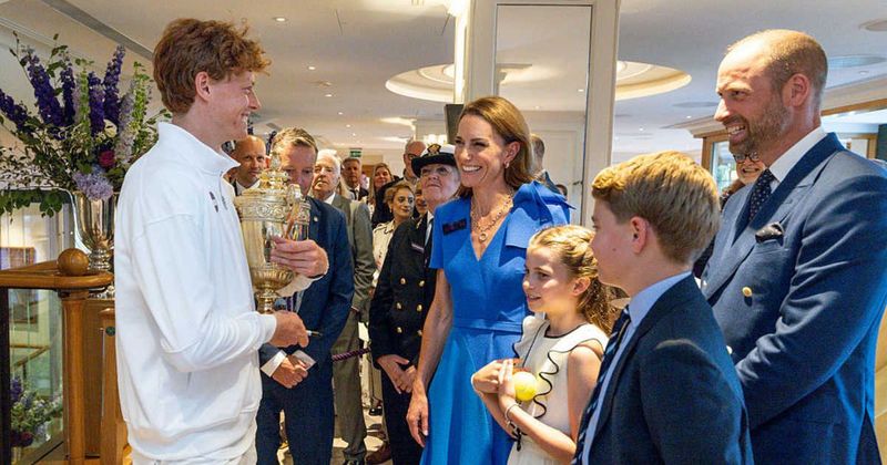 Kate Middleton asks Jannik Sinner to sign ball for Prince Louis so he won't get 'upset' in sweet gesture