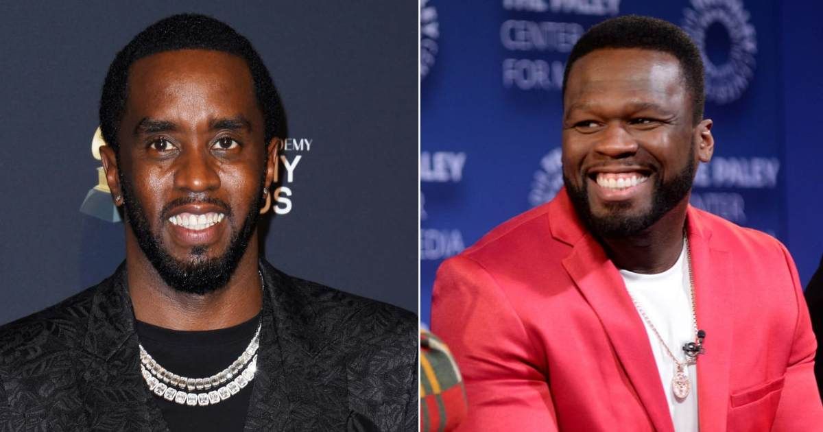 50 Cent mocks Diddy as he begins domestic violence rehab and therapy in prison ahead of sentencing