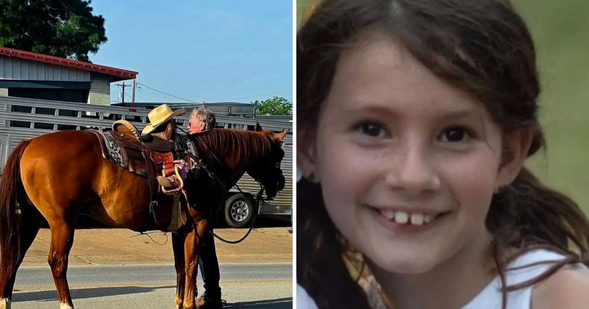 8-year-old Texas flood victim’s horse walks behind her hearse in heartbreaking funeral tribute