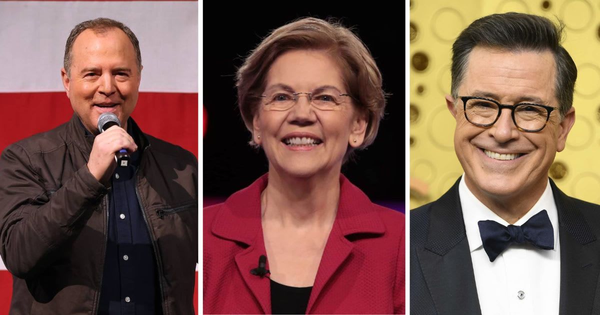 Adam Schiff, Elizabeth Warren press CBS on 'political' motive in axing Stephen Colbert's 'The Late Show'