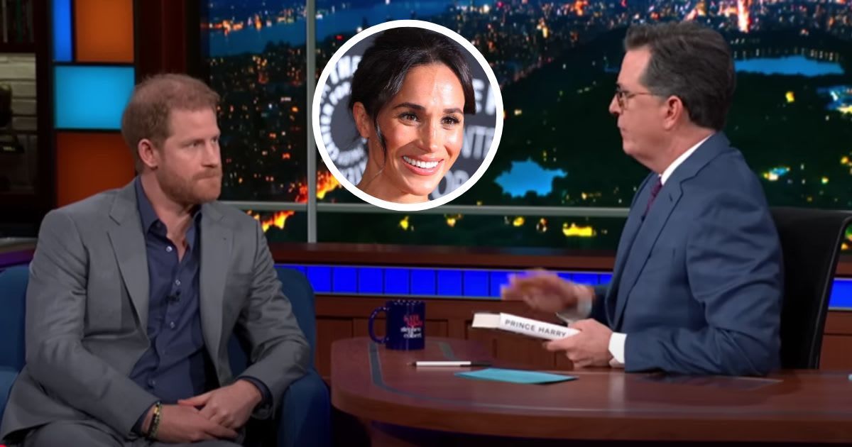Internet says Stephen Colbert got ‘Markled’ as close ties to Harry and Meghan called out amid cancellation