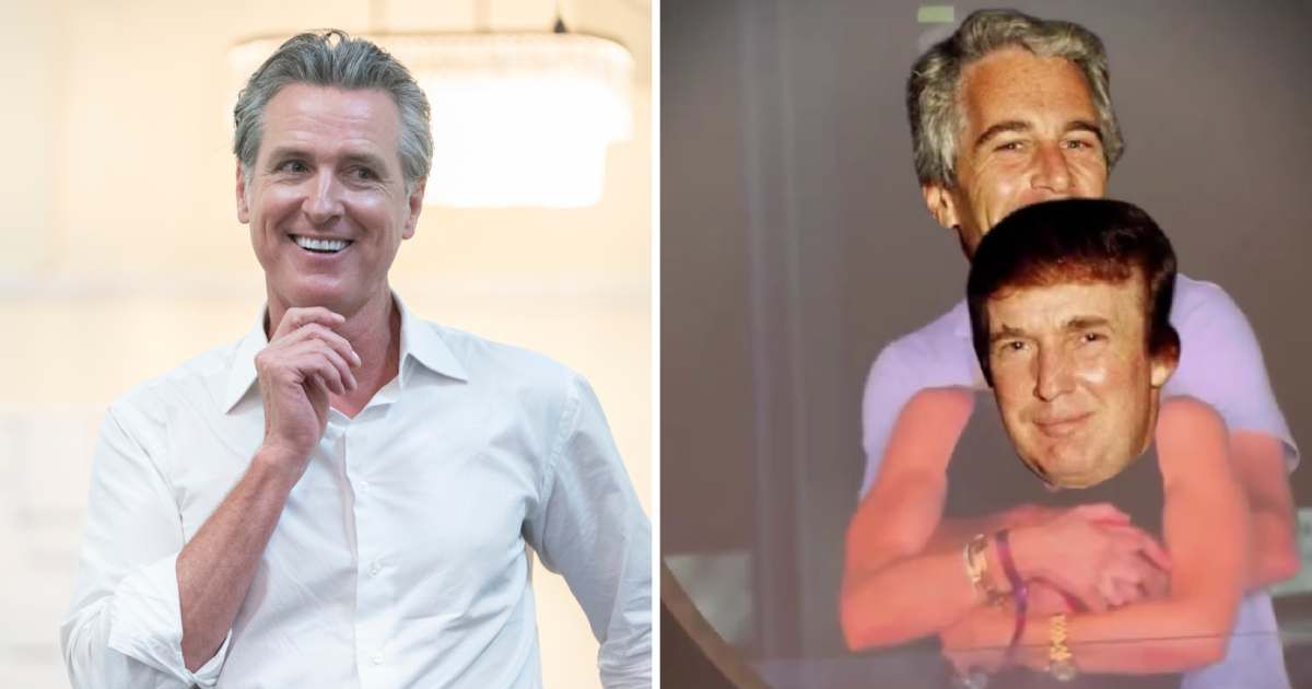 Gavin Newsom trolls Trump over Epstein with Coldplay concert kiss cam meme: 'Lights will guide you home'