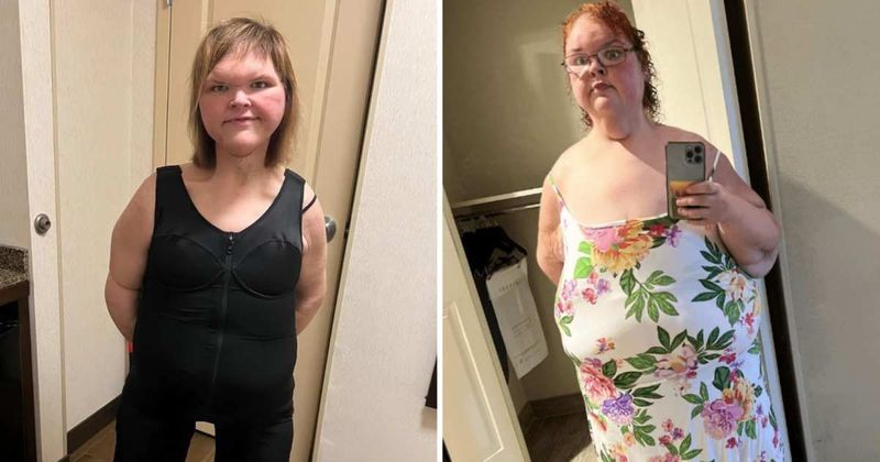 TLC star Tammy Slaton unrecognizable as she debuts dramatic transformation in body-hugging shapewear