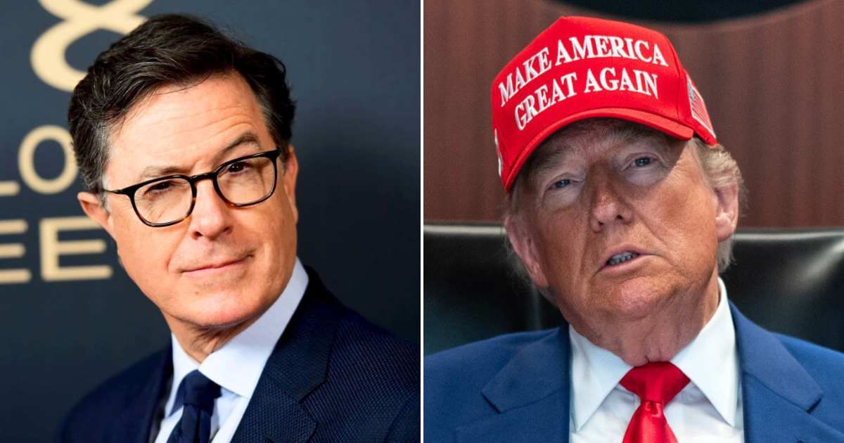Stephen Colbert tells Trump to 'go f**k yourself' after POTUS celebrates 'The Late Show' cancellation