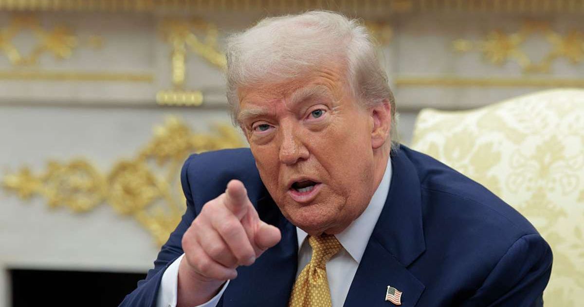 Trump mocked online after confusing think tanks with literal buildings or tanks: 'Full-blown dementia'